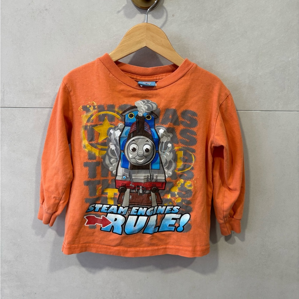 Vintage Thomas & Friends Orange Long Sleeve Tee